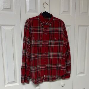 Ralph Lauren Red Plaid Women's Blouse